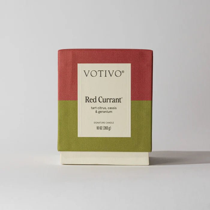 Red Currant 10 oz. Signature Candle - Robert's-VOTIVO-Robert's