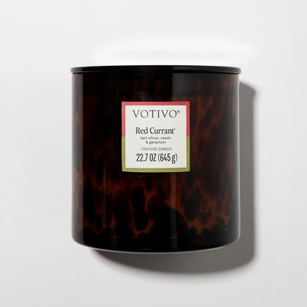 Red Currant Tortoise Candle - Robert's-VOTIVO-Robert's