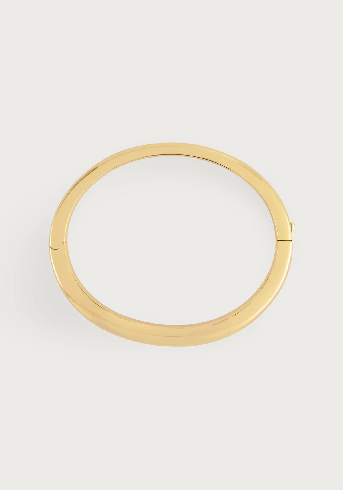 Anabel Aram-River Slim Hinged Bangle, Gold - Robert's