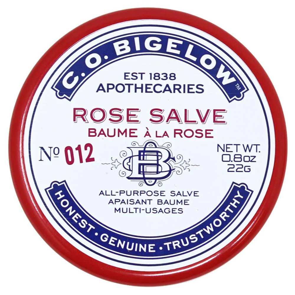 Rose All-Purpose Salve Tin No. 012 - Robert's-CO Bigelow-Robert's