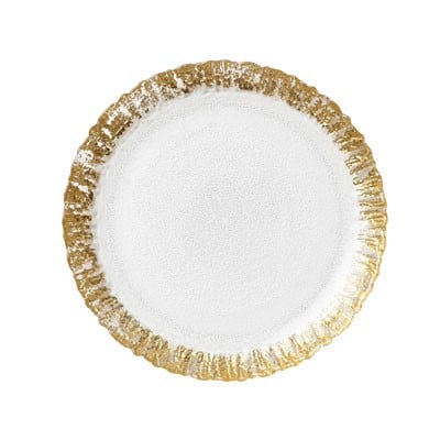 Rufolo Glass Gold Salad - Robert's-VIETRI-Robert's