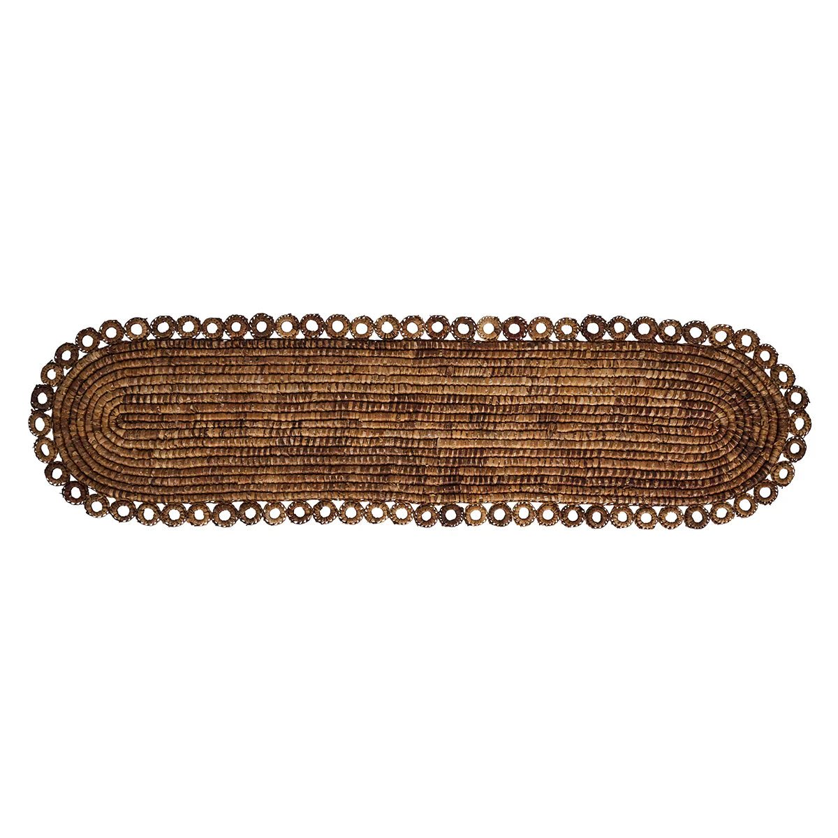 Rustic Ring 16" x 60" Table Runner - Natural - Robert's-Juliska-Robert's