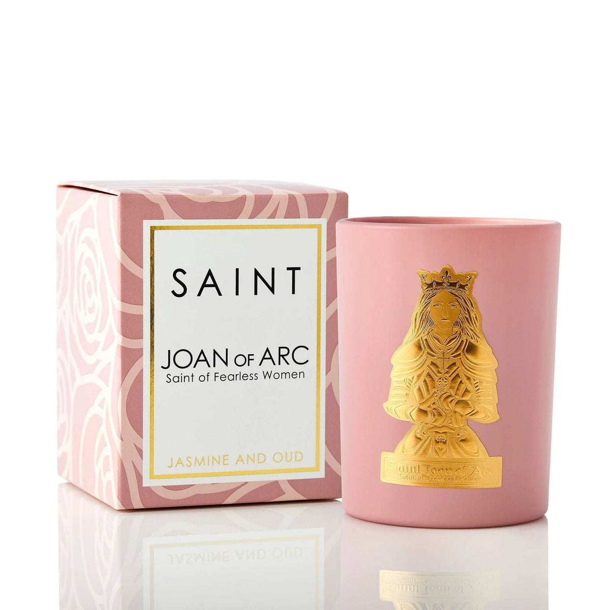 Saint Joan of Arc Candle Saint of Fearless Women Candle - Robert's-SAINT Candles-Robert's