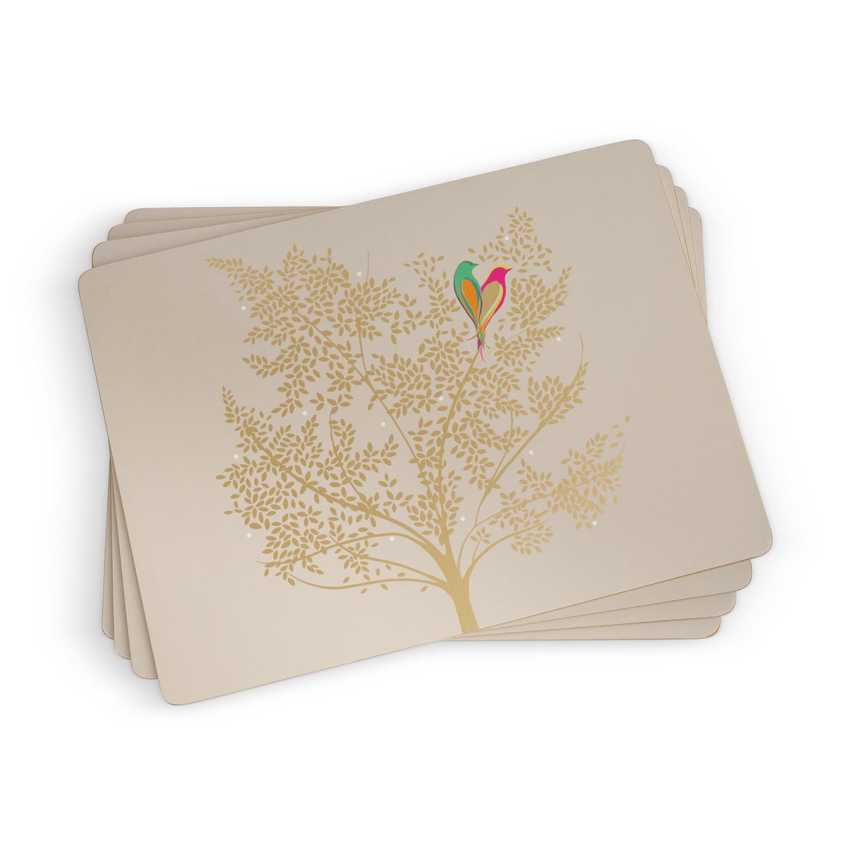 Sara Miller Chelsea Placemats Set, Lt Grey - Robert's-Pimpernel-Robert's