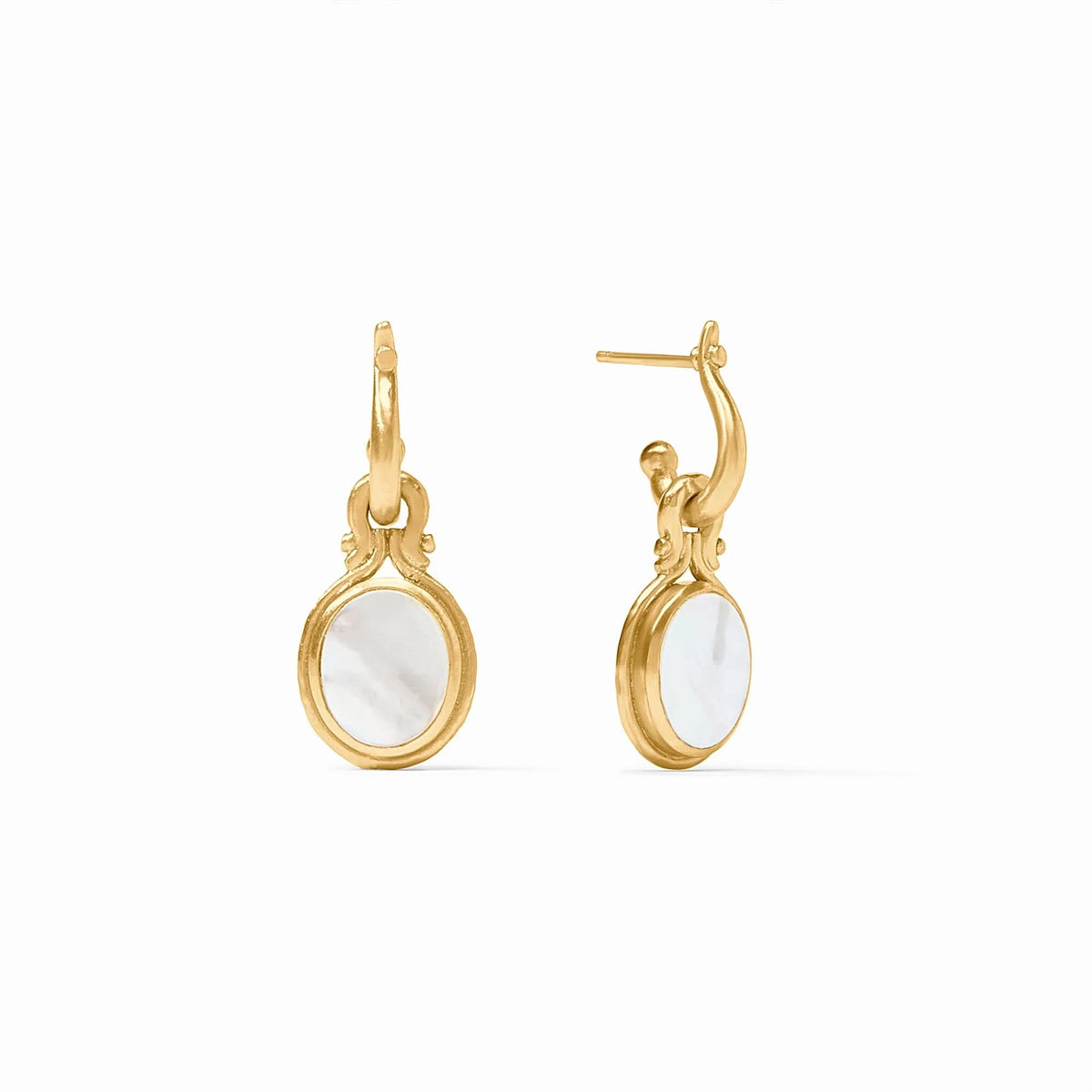 Saratoga Hoop & Charm Earring - Robert's-Julie Vos-Robert's