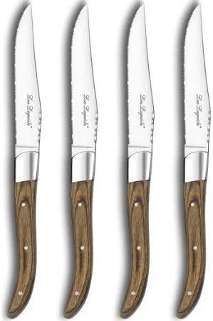 Lou Laguiole Noyer Steak Knife Set