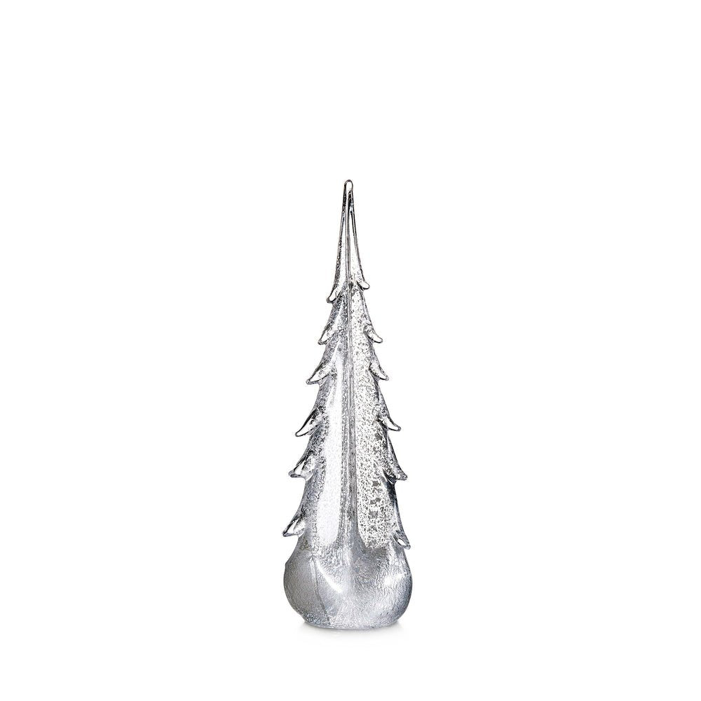 Silver Leaf Evergreen Glass Tree - Robert's-SIMON PEARCE-Robert's