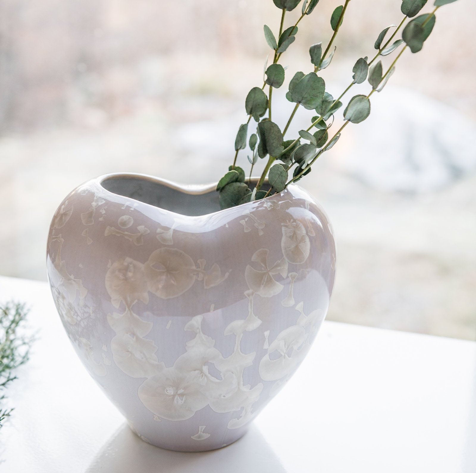 Crystalline Romance Vase