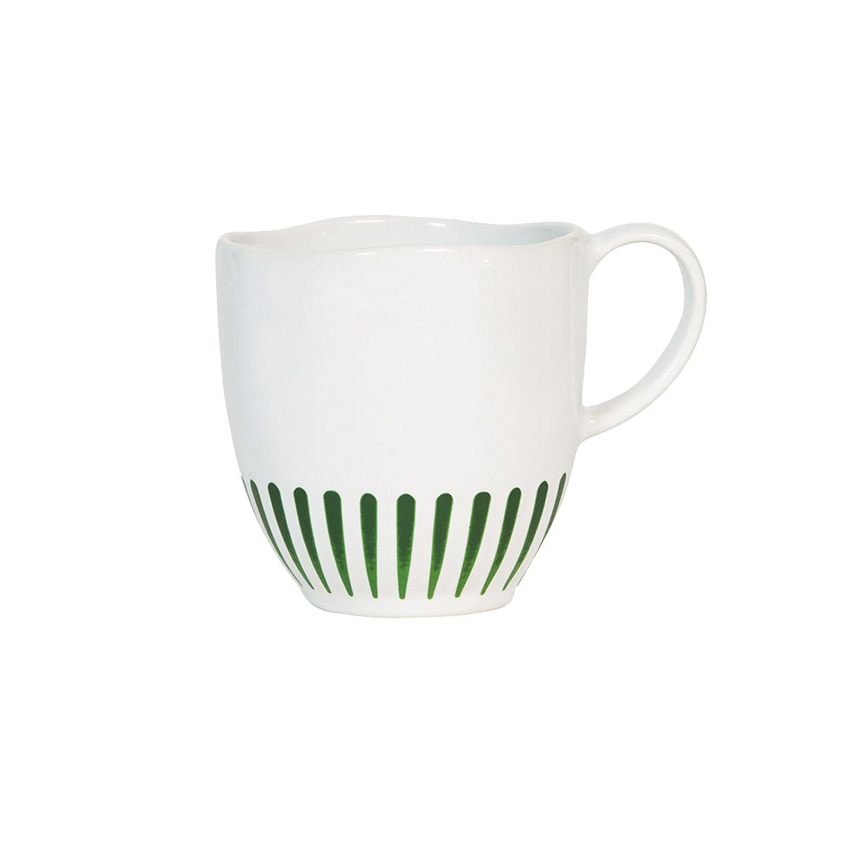 Sitio Stripe Mug - Basil - Robert's-Juliska-Robert's