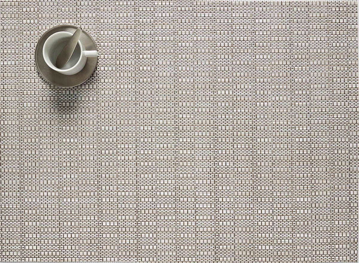 Thatch Rectangle Placemat - Pebble