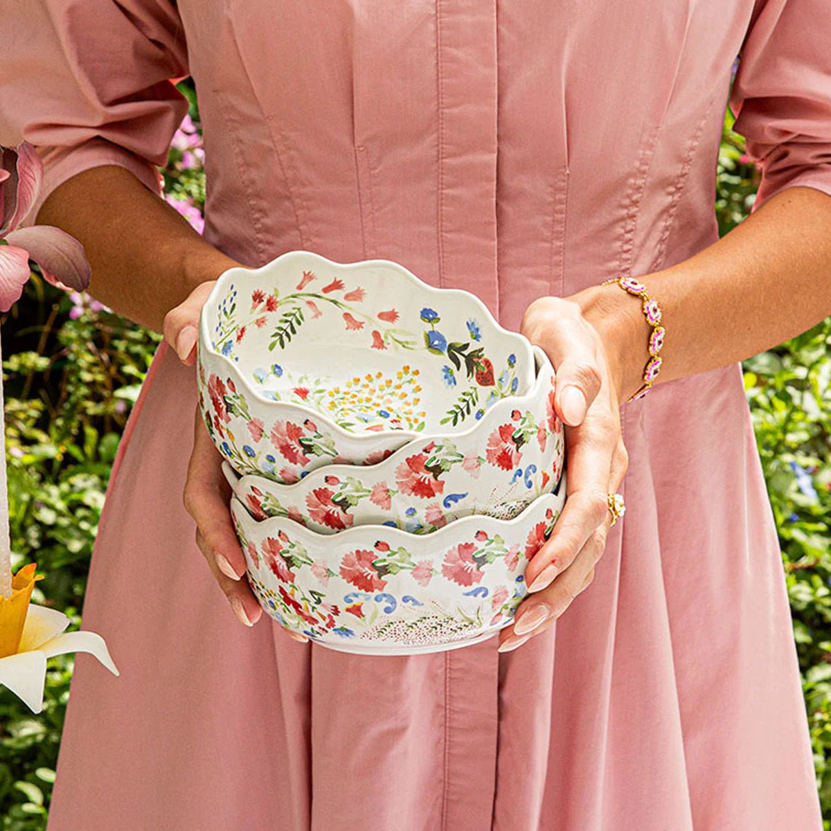 Sofia Cereal/Ice Cream Bowl - Multi - Robert's-Juliska-Robert's