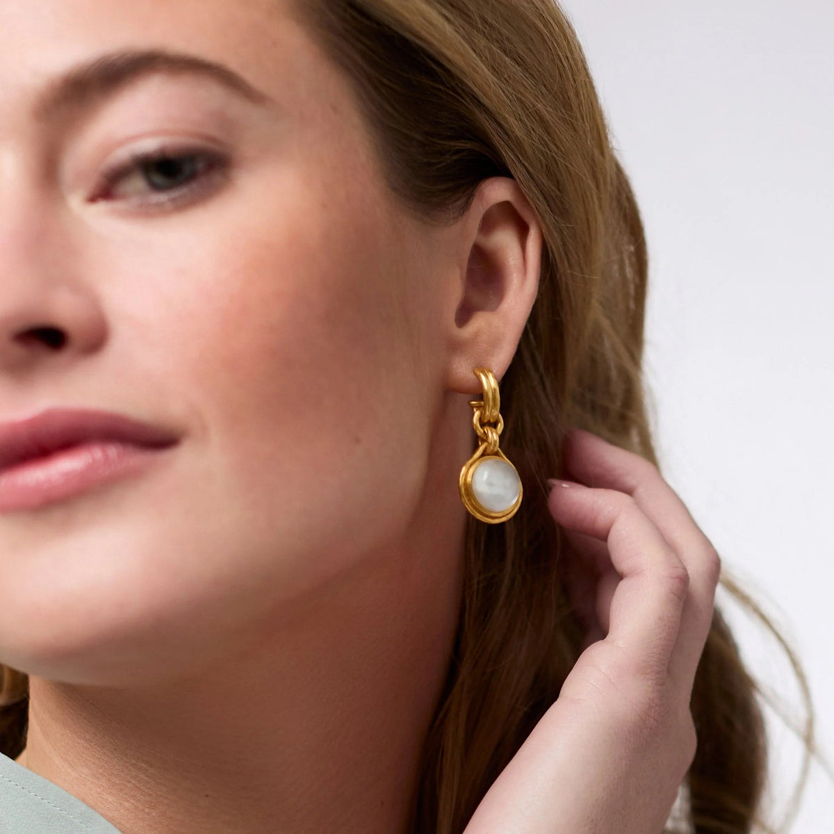 Solara Hoop & Charm Earring - Robert's-Julie Vos-Robert's