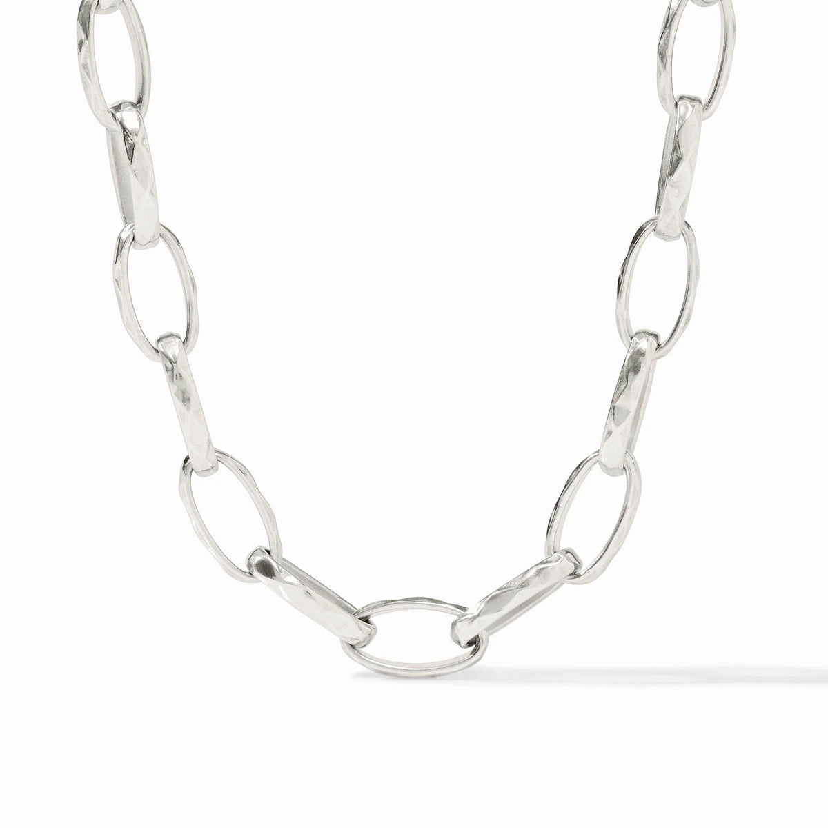Solara Link Necklace Silver - Robert's-Julie Vos-Robert's