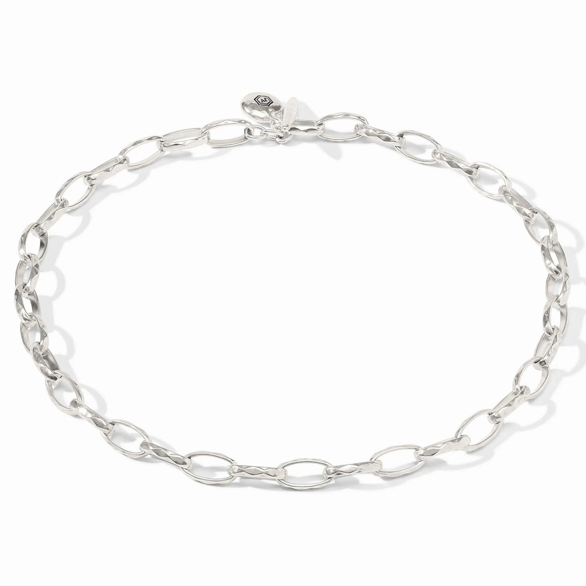 Solara Link Necklace Silver - Robert's-Julie Vos-Robert's