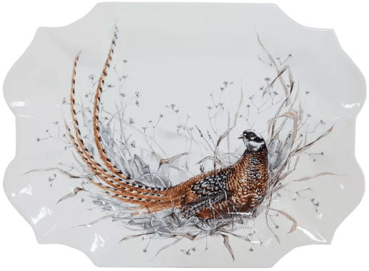 Sologne Serving Platter Pheasant - Robert's-GIEN-Robert's