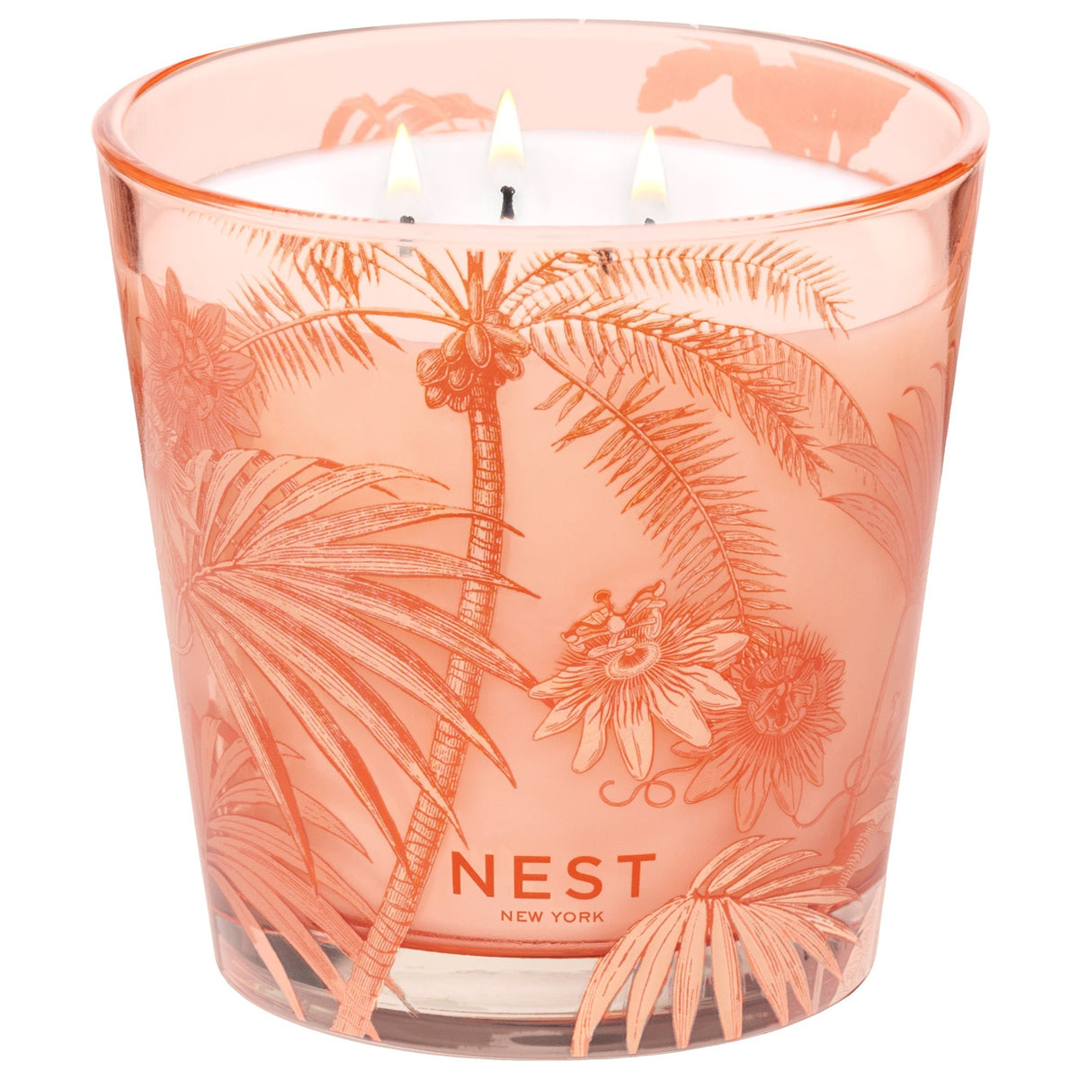 Something Tropical Decorative 3 Wick Candle - Robert's-NEST New York-Robert's
