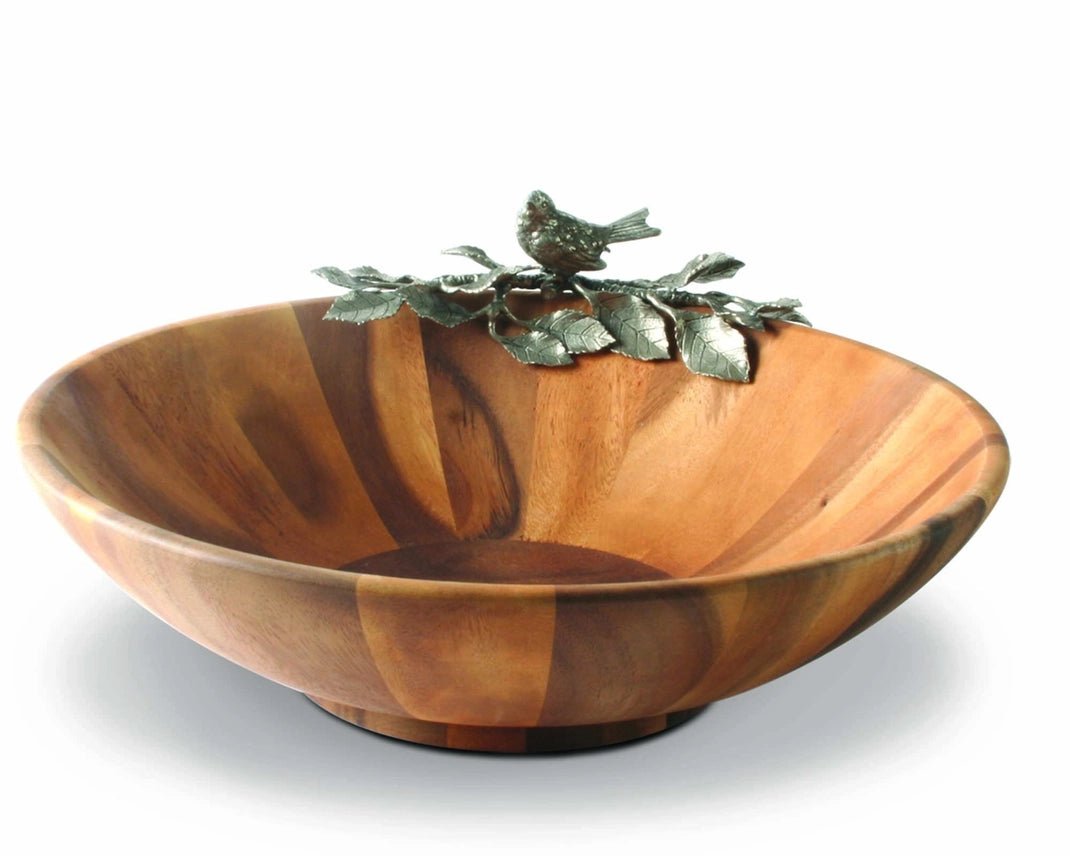 Song Bird Salad Serving Bowl - Robert's-VAGABOND HOUSE-Robert's
