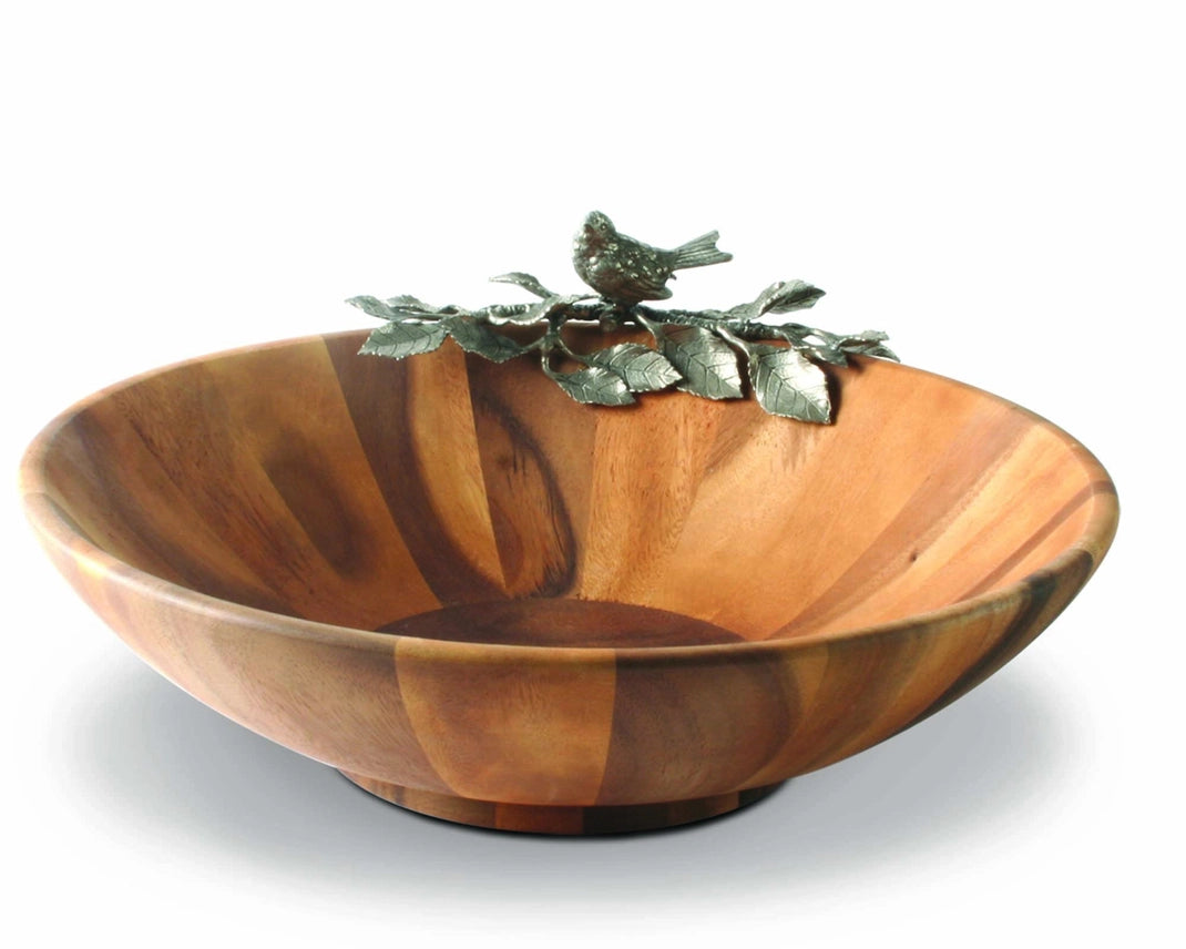 Song Bird Salad Serving Bowl