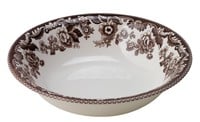 Spode Delamere Brown Cereal Bowl - 8in