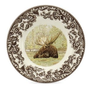 Spode Woodland Bread and Butter Plate - Moose