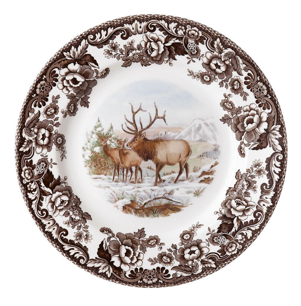 Spode Woodland Dinner Plate - Elk