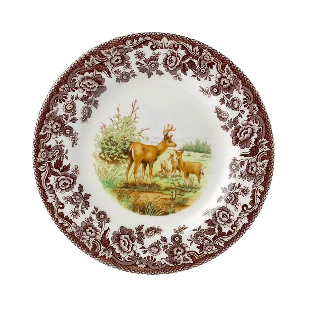 Spode Woodland Dinner Plate - Mule Deer