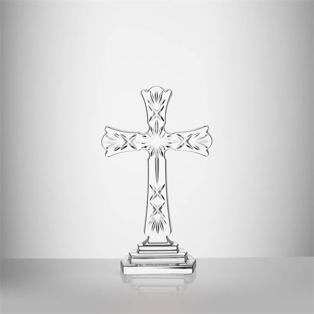 Standing Cross, 8in - Robert's-WATERFORD CRYSTAL-Robert's