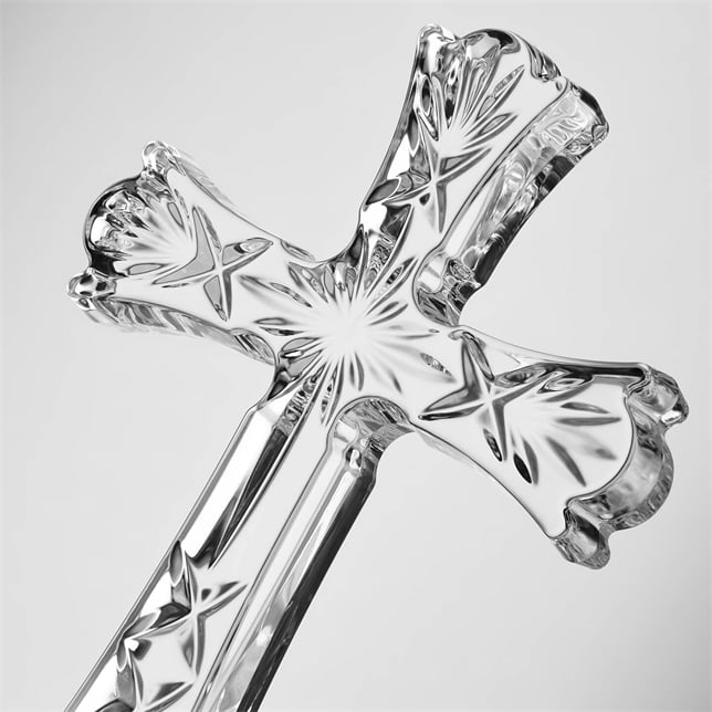 Standing Cross, 8in - Robert's-WATERFORD CRYSTAL-Robert's