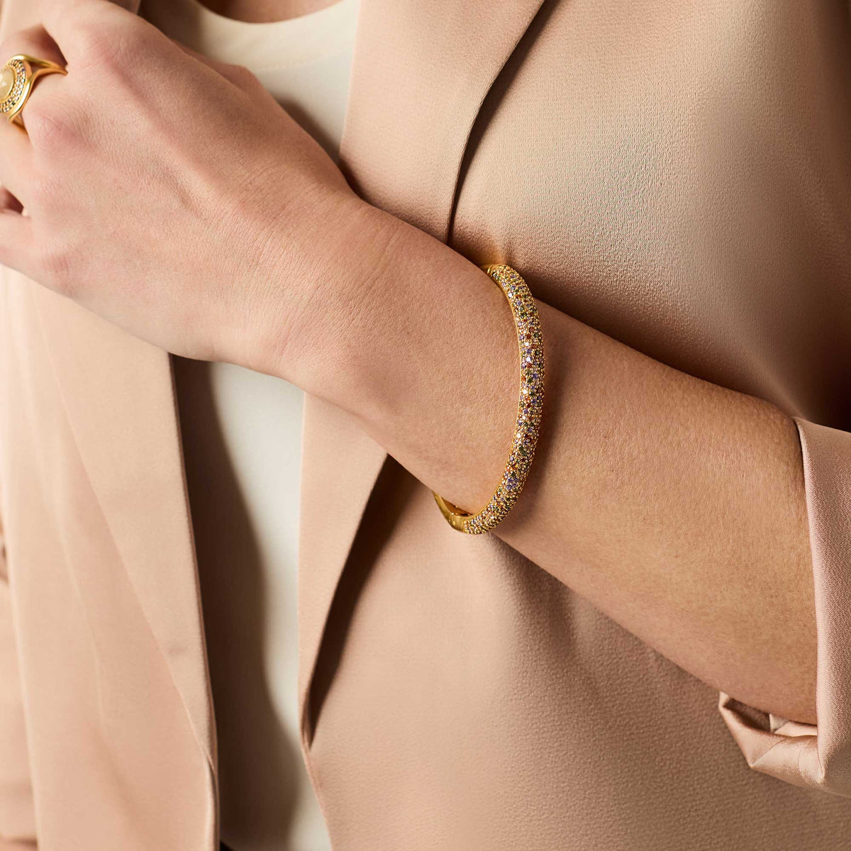 Stardust Hinge Bangle - Robert's-Julie Vos-Robert's