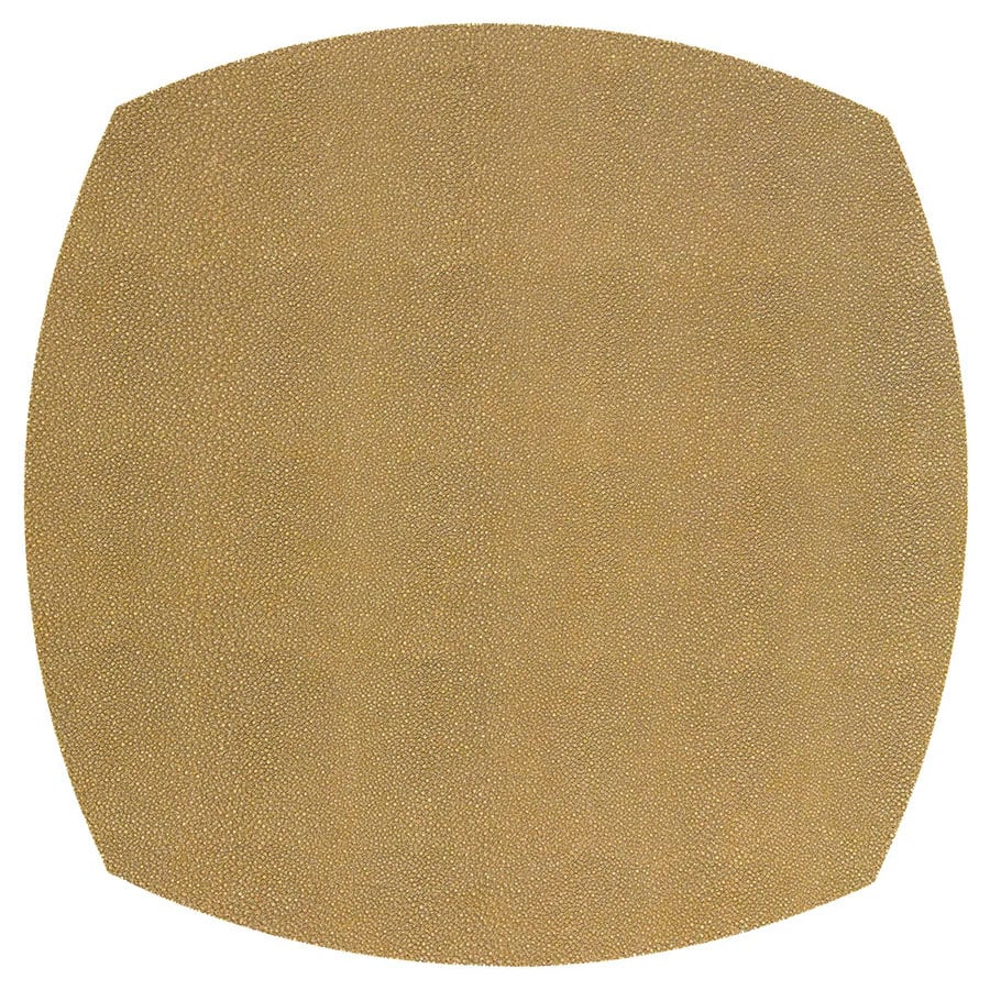 Stingray Gold Eliptical Placemat 16in - Robert's-The Bodrum Group-Robert's