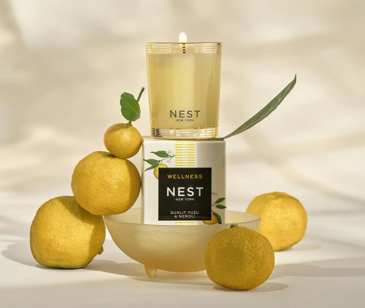 Sunlit Yuzu & Neroli Votive Candle - Robert's-NEST New York-Robert's
