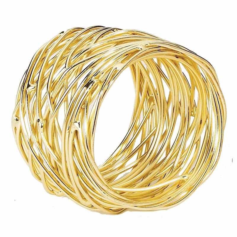 Tara Gold Napkin Ring - Robert's-Bodrum-Robert's