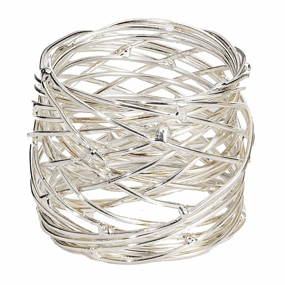 Tara Nickel Napkin Ring - Robert's-Bodrum-Robert's