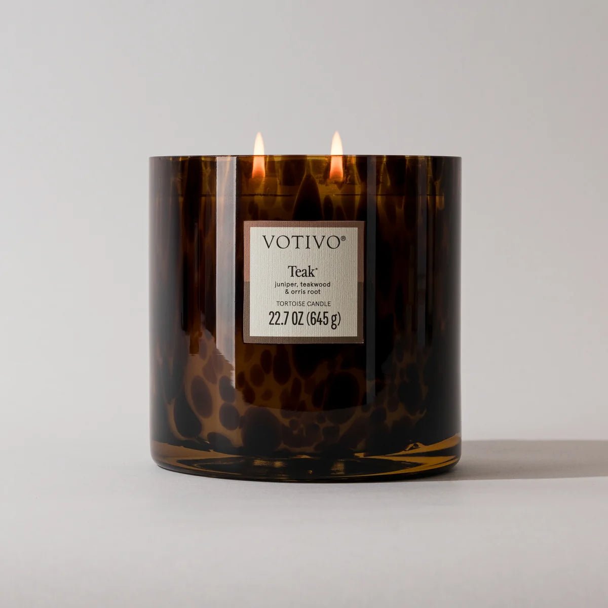 Teak Tortoise Candle - Robert's-VOTIVO-Robert's