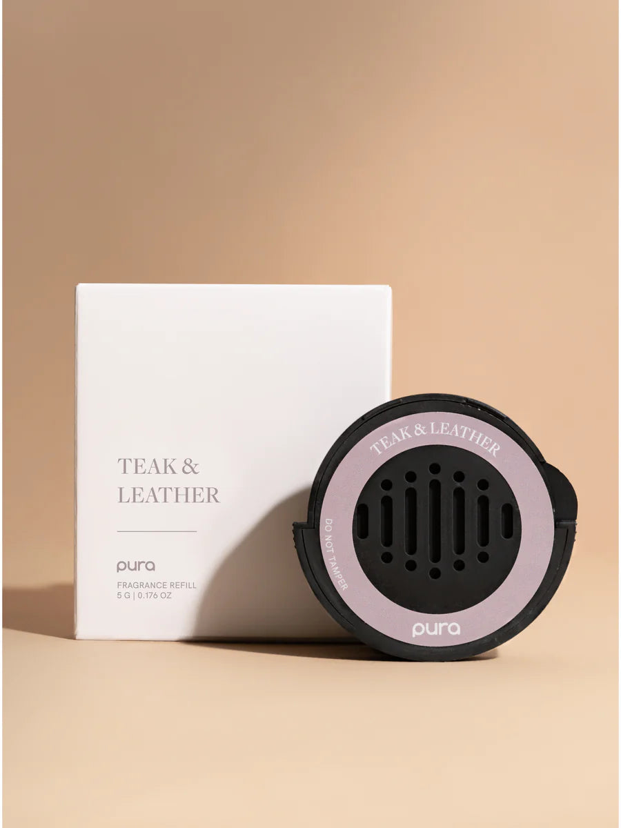 Teak and Leather Pura Car Pro Fragrance