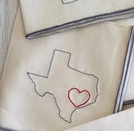 Texas Cocktail Napkin Set of 4 - Robert's-Dot and Army-Robert's