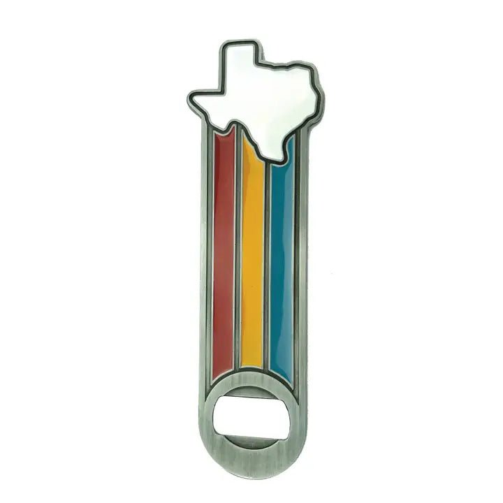 Texas Stripes Bottle Opener - Graphic Tee - Robert's-TWT-Robert's