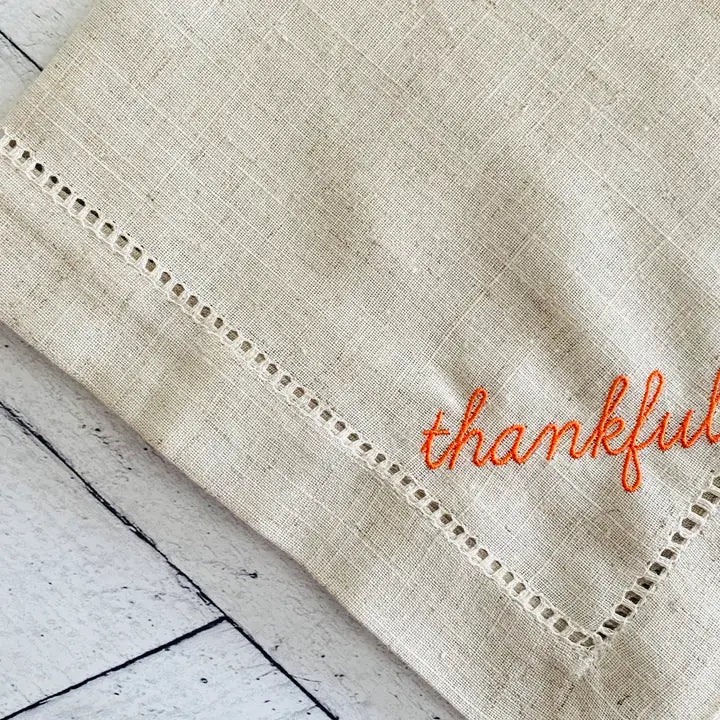 Thankful Napkins Set of 4 - Robert's-Dot and Army-Robert's