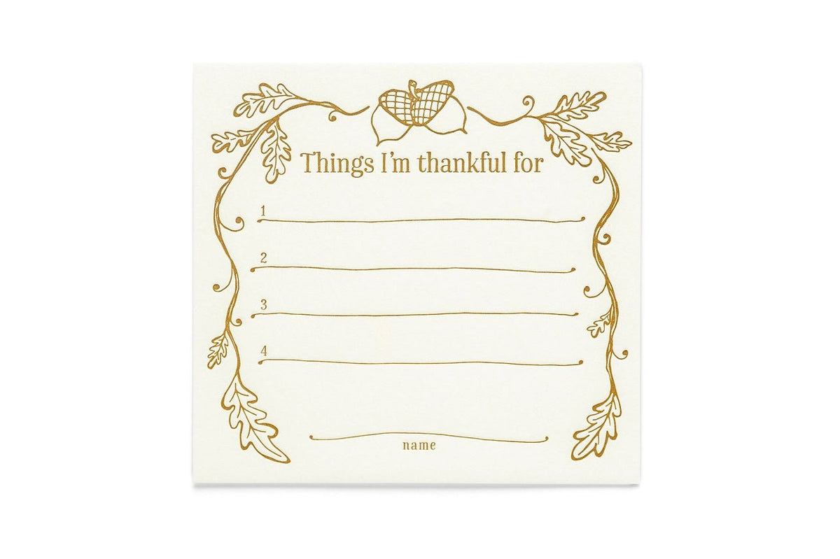 Thankful Place Cards - Robert's-COLOR BOX LETTER PRESS-Robert's