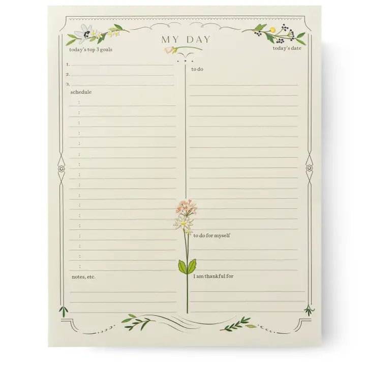 The Daily Agenda Pad - Robert's-KAREN ADAMS DESIGN-Robert's