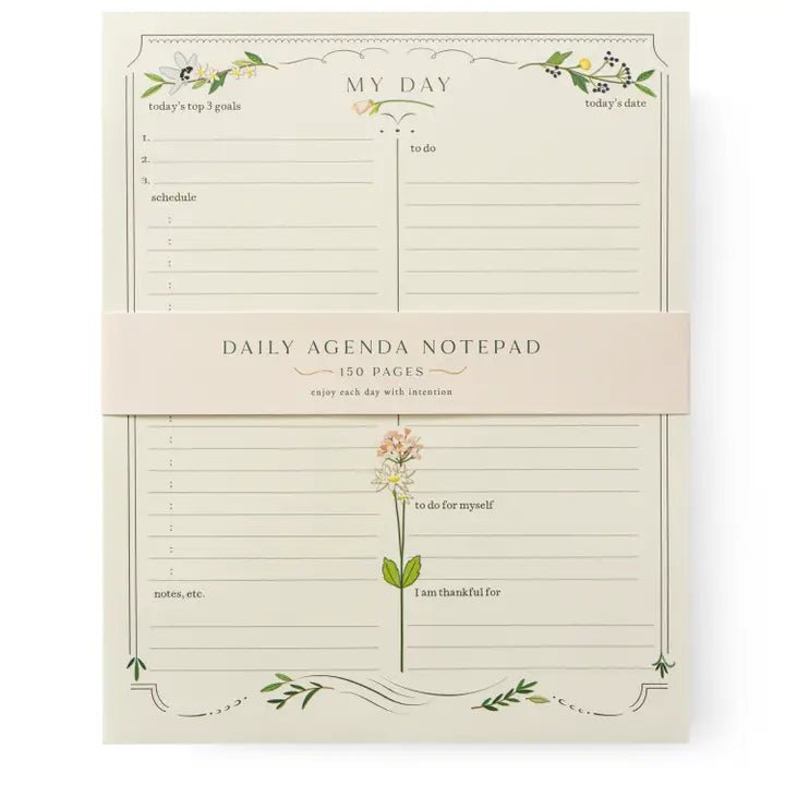 The Daily Agenda Pad - Robert's-KAREN ADAMS DESIGN-Robert's