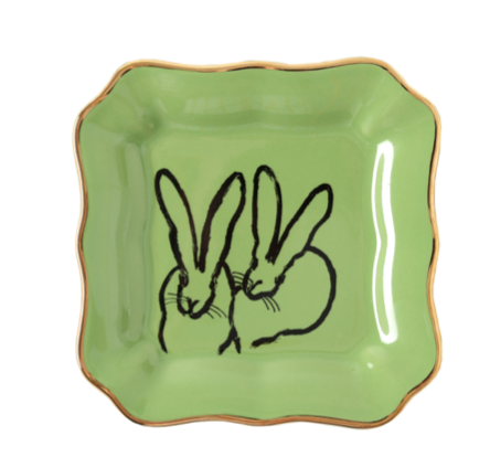 Hunt Slonem’s Bunny Portrait Plate
