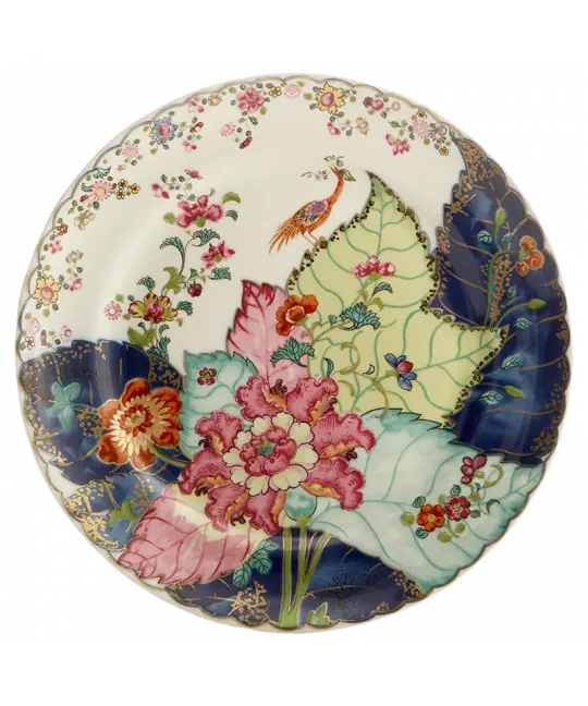 Tobacco Leaf Dinner Plate - Robert's-MOTTAHEDEH-Robert's