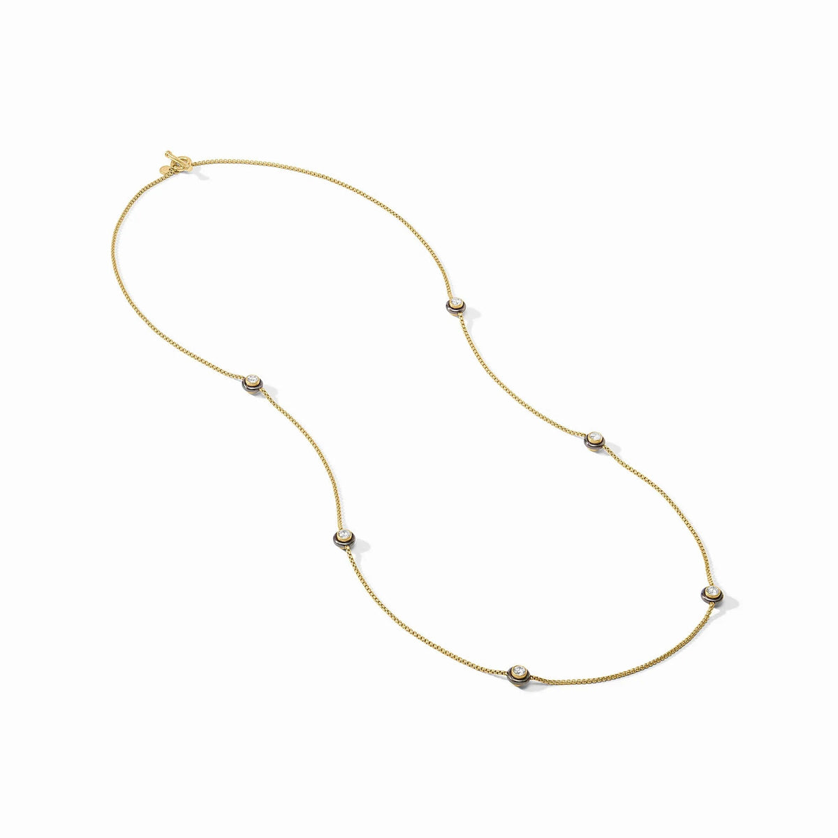 Tribeca Station Necklace Mixed Metal - Robert's-Julie Vos-Robert's