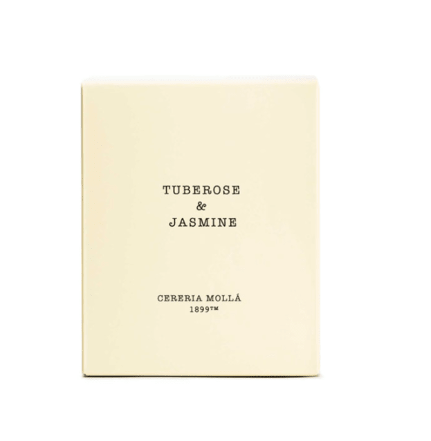 Tuberose Jasmine Ivory Candle 8oz - Robert's-Cereria Molla 1899-Robert's