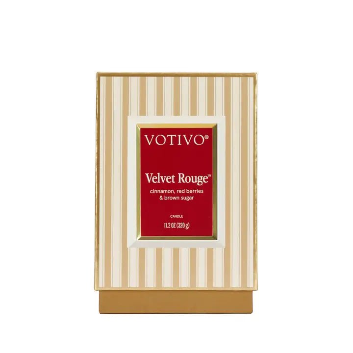 Velvet Rouge Holiday Candle - Robert's-VOTIVO-Robert's