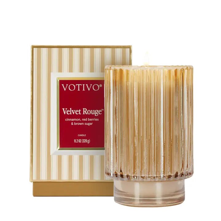Velvet Rouge Holiday Candle - Robert's-VOTIVO-Robert's