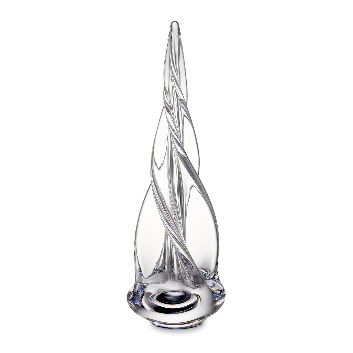 Vermont Evergreen Spiral Four Sided Glass Tree - Robert's-SIMON PEARCE-Robert's