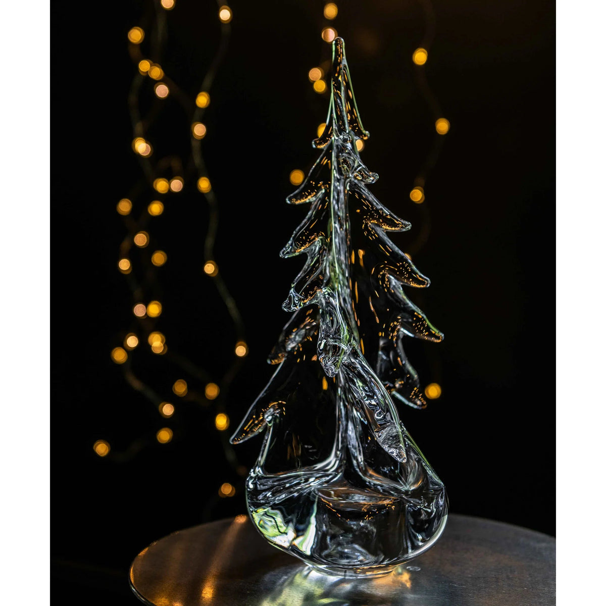 Vermont Twist Evergreen Glass Tree - Robert's-SIMON PEARCE-Robert's