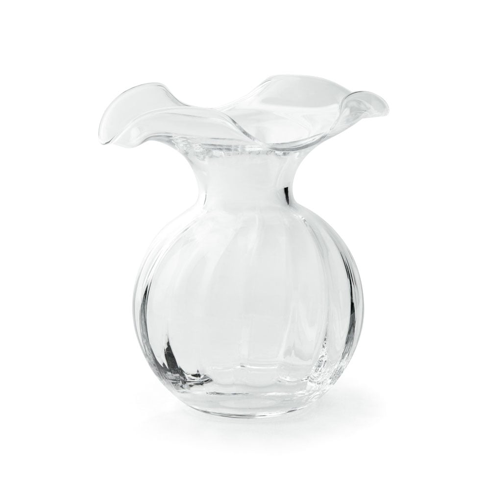 Vietri Hibiscus Clear Small Vase - Robert's-VIETRI-Robert's